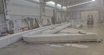 漯河 花岗岩整石坐凳拼装