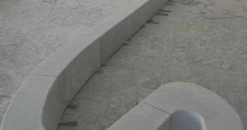 漯河 花岗岩整石坐凳拼装