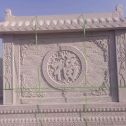 漯河 芝麻白花岗岩屏风，照壁，影壁