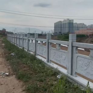 漯河 石材河道栏杆