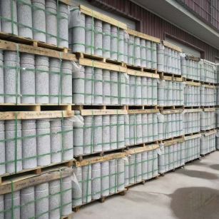 漯河 芝麻白挡车柱、阻车桩、隔离柱