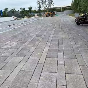 漯河仿古石铺装效果
