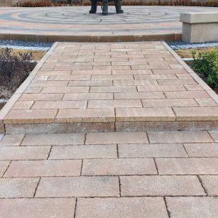 漯河仿古石铺装效果