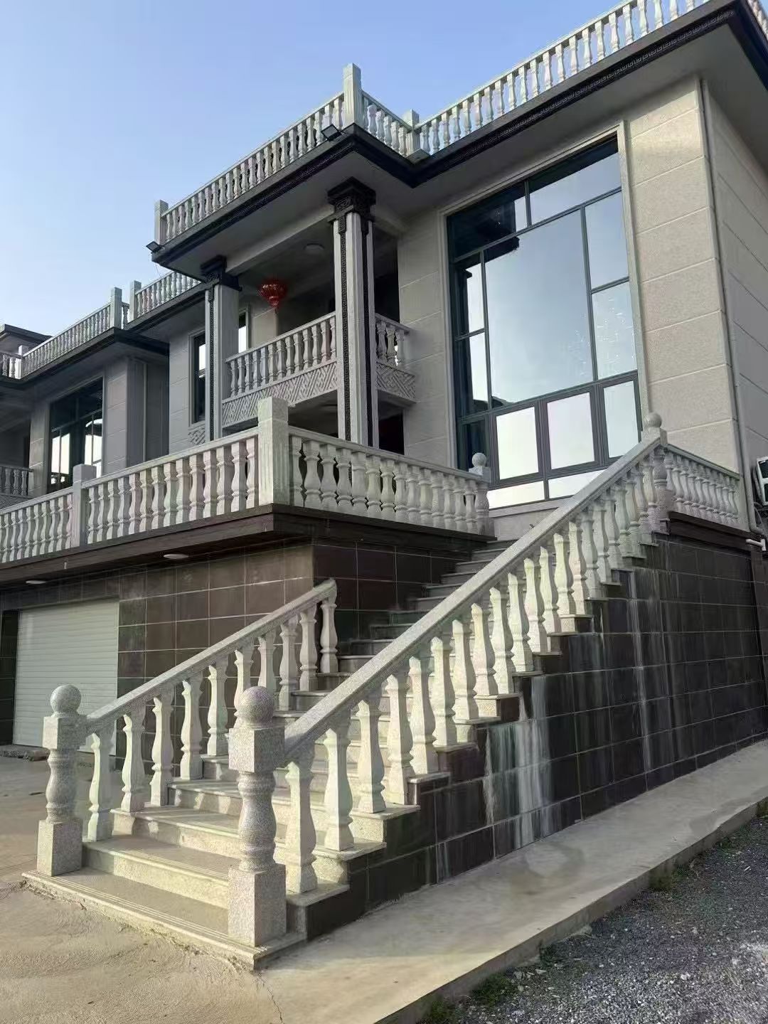 漯河 芝麻白别墅阳台栏杆，楼梯栏杆