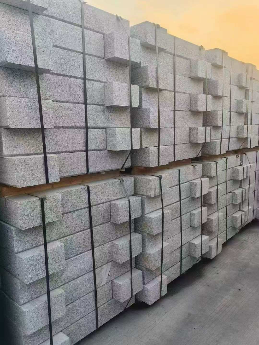 漯河 芝麻白路沿石