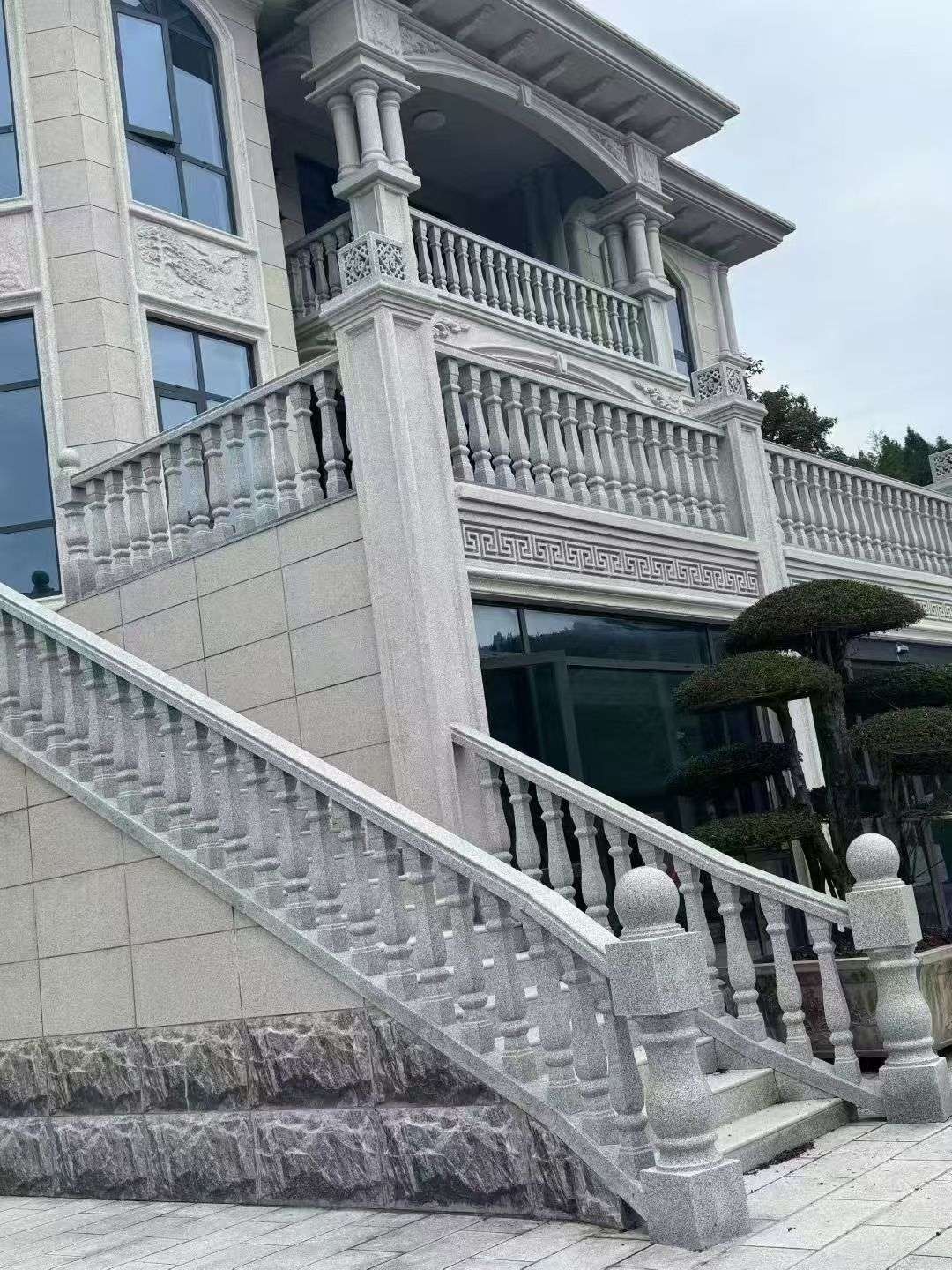 漯河 芝麻白别墅，栏杆