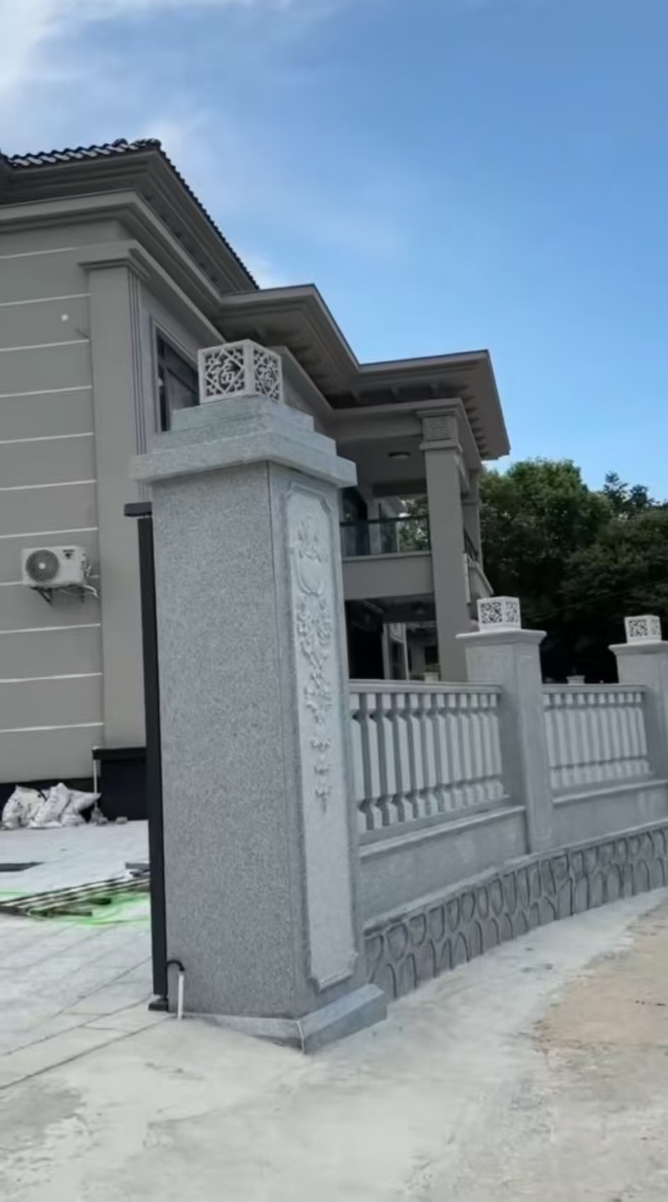 漯河 芝麻白别墅围墙栏杆，私人订制