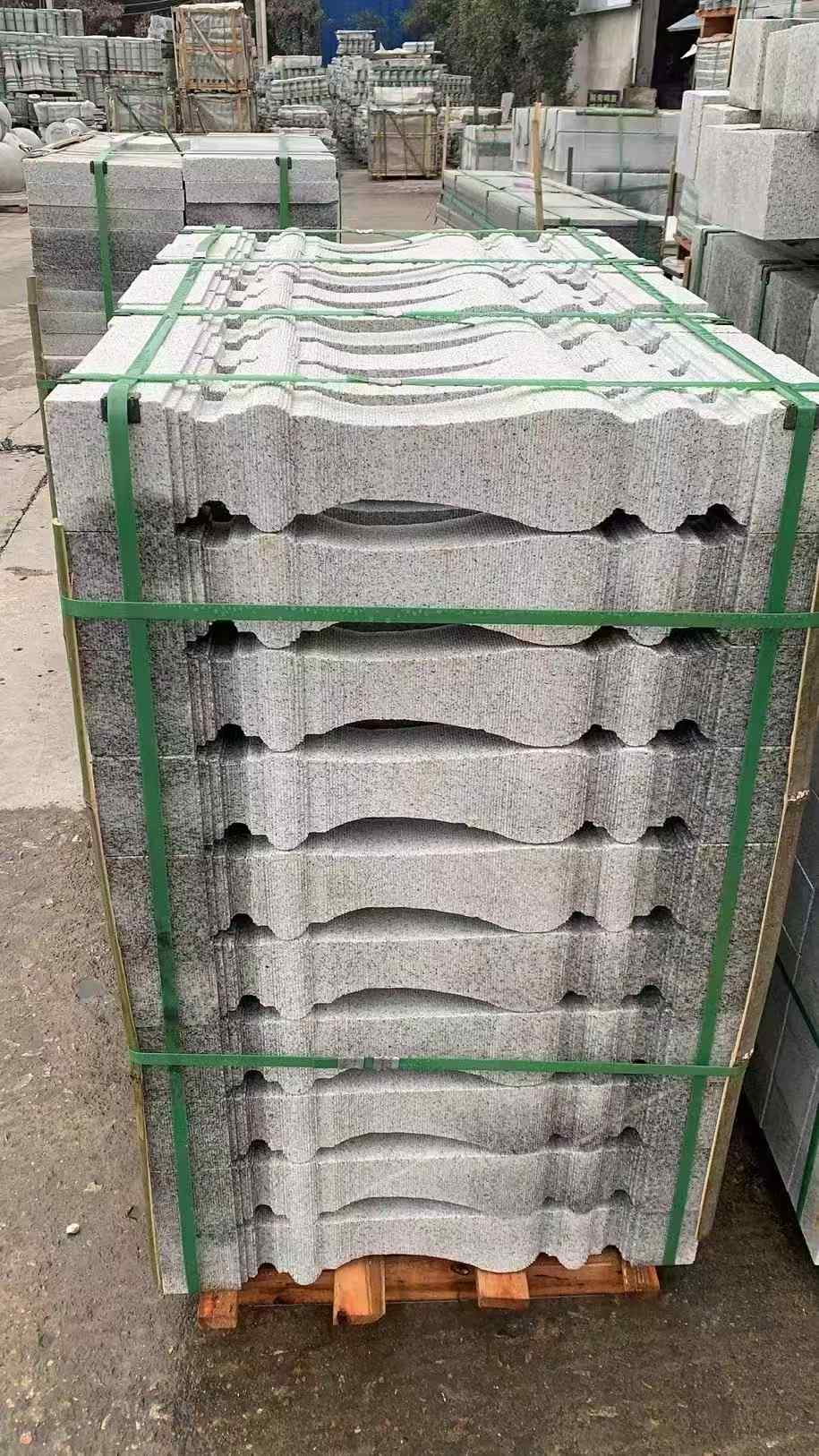 漯河 芝麻白方形拉丝面，栏杆花瓶柱