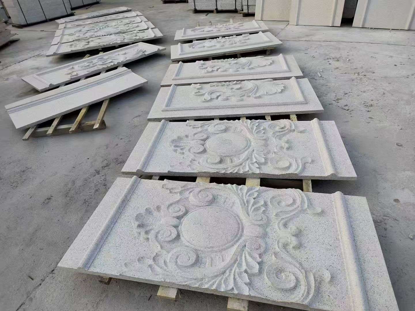 漯河 芝麻白干挂雕花板