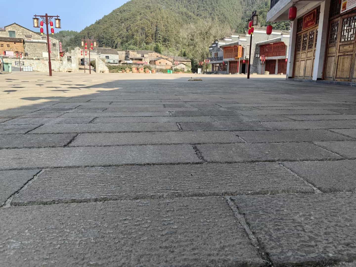 漯河仿古石铺装效果