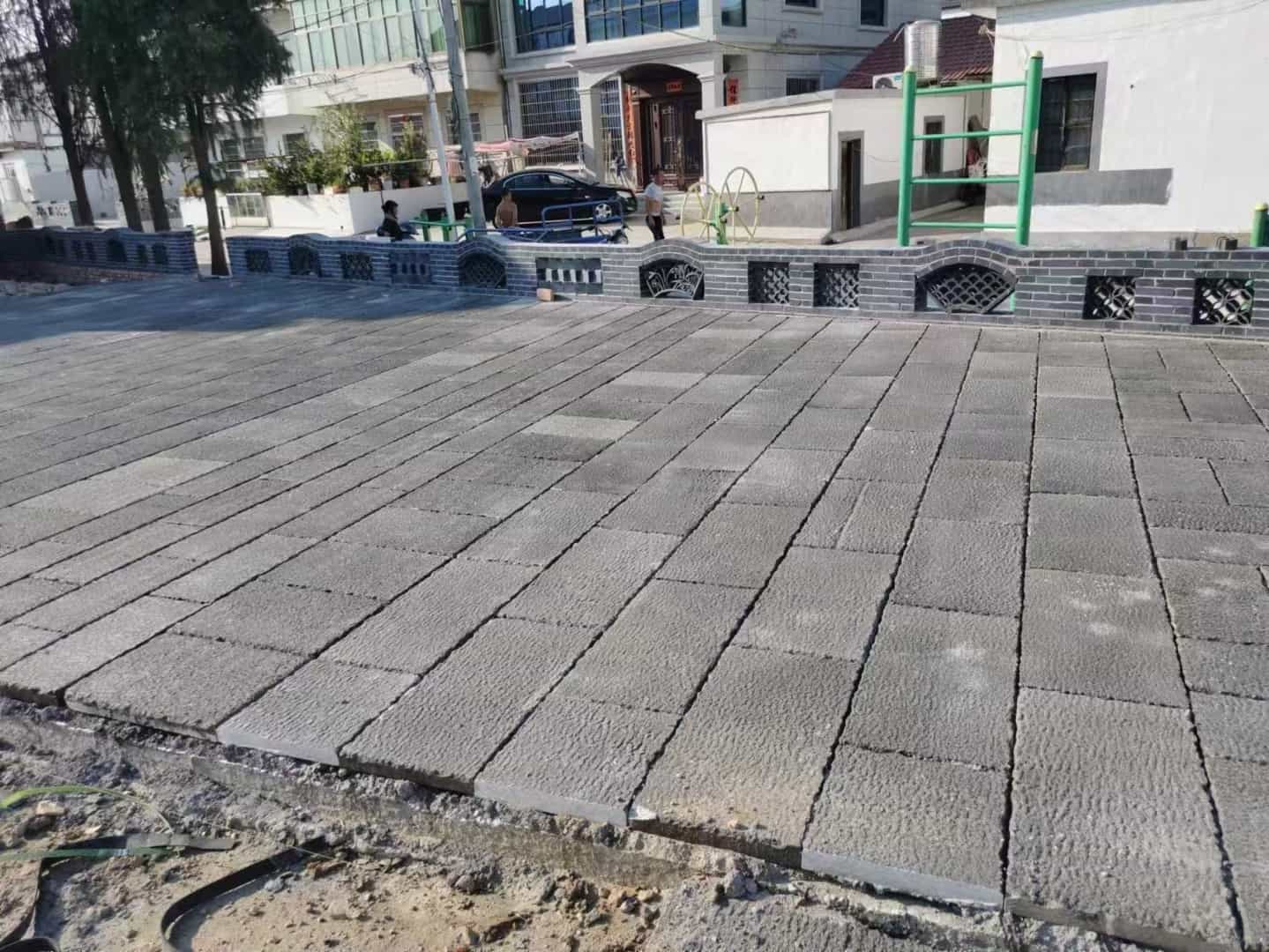 漯河仿古石铺装效果