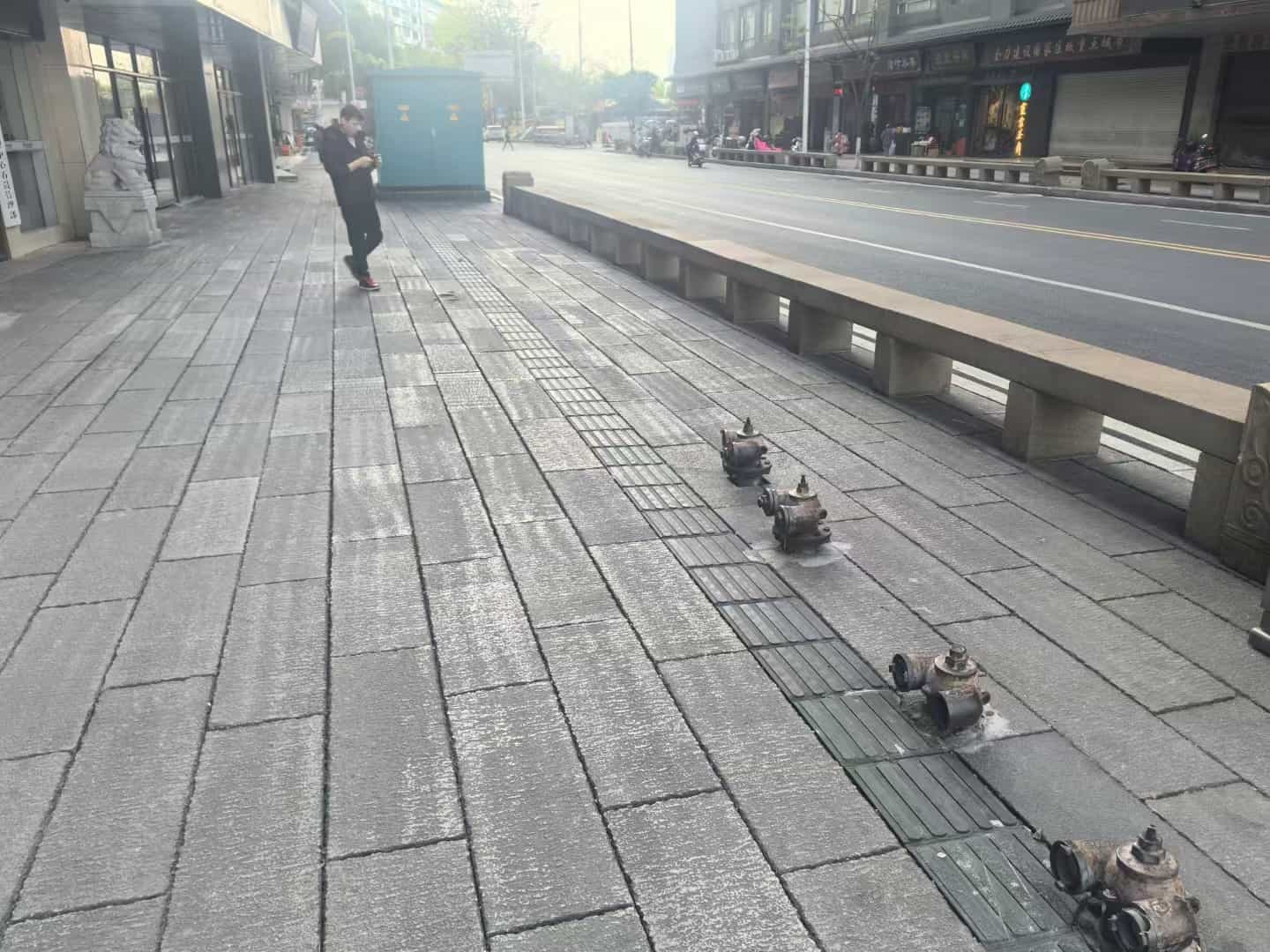 漯河仿古石铺装效果