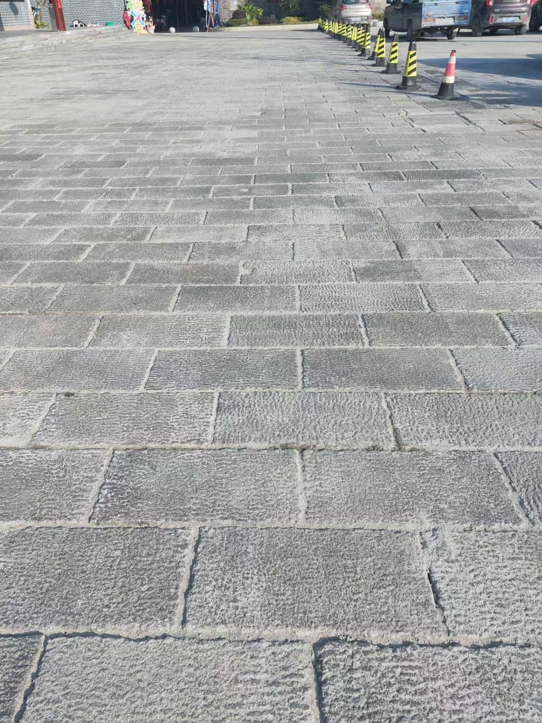漯河仿古石铺装效果