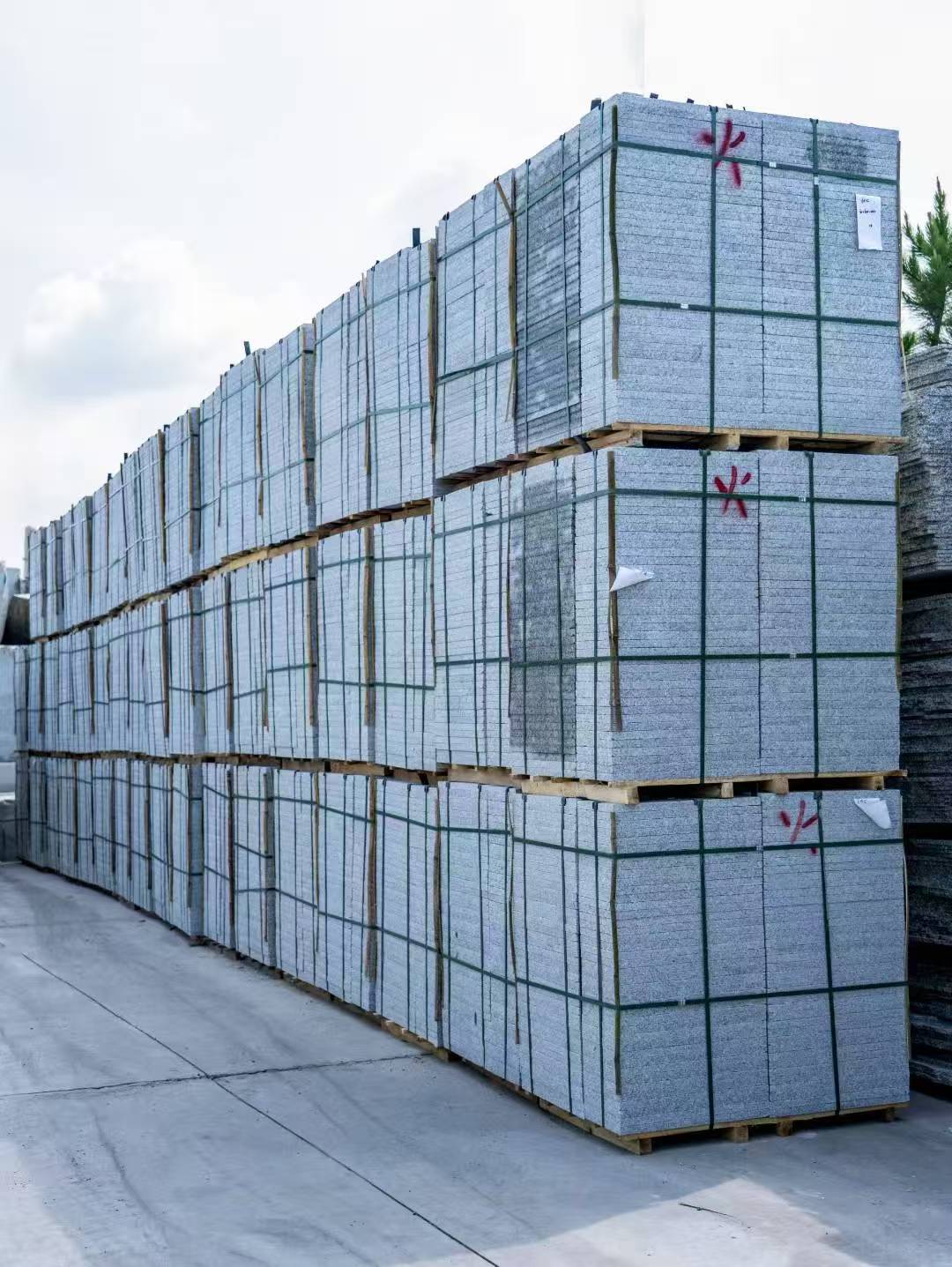 漯河 芙蓉白3公分火烧地铺成品300*600