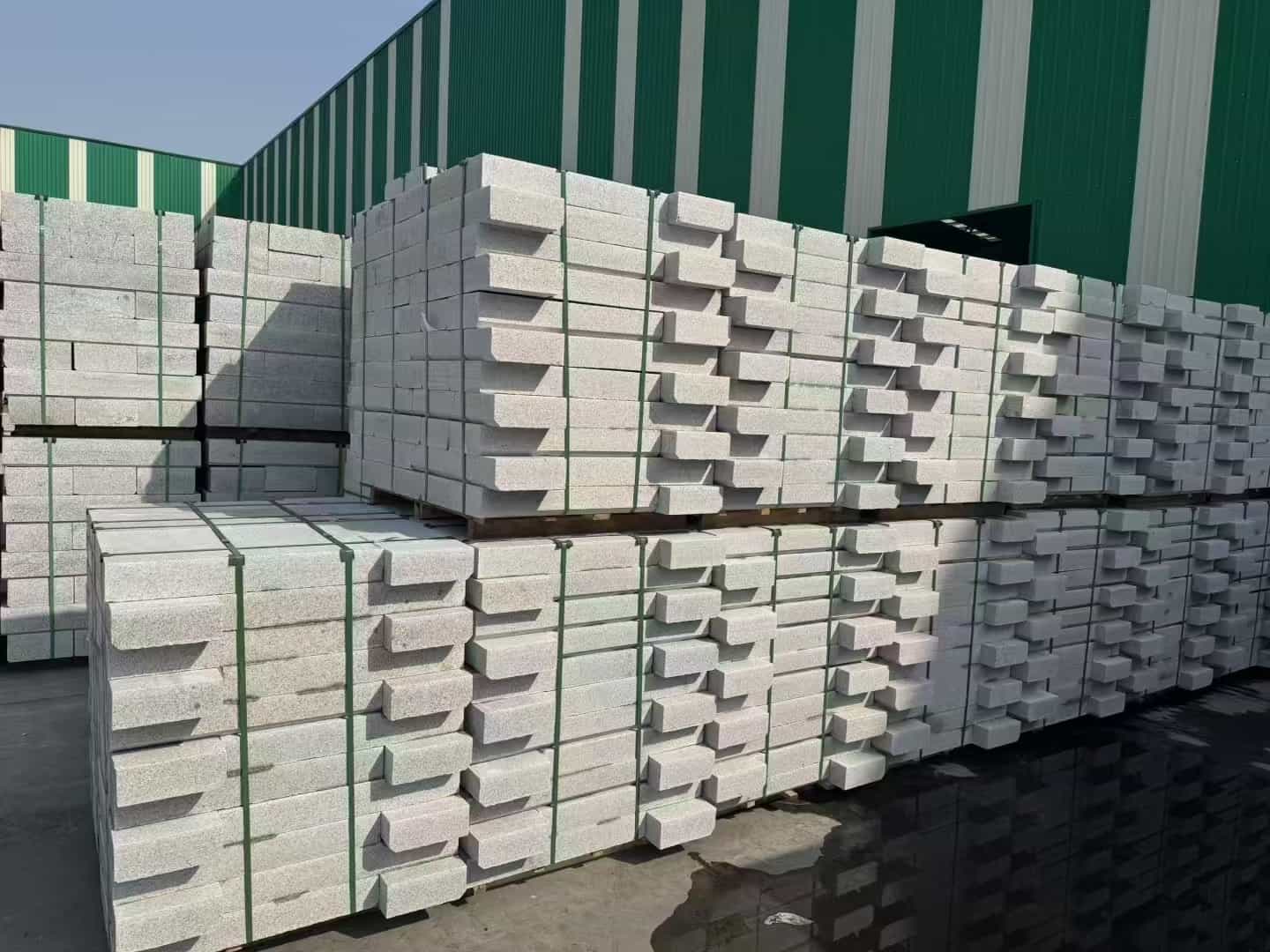 漯河芝麻白路沿石
