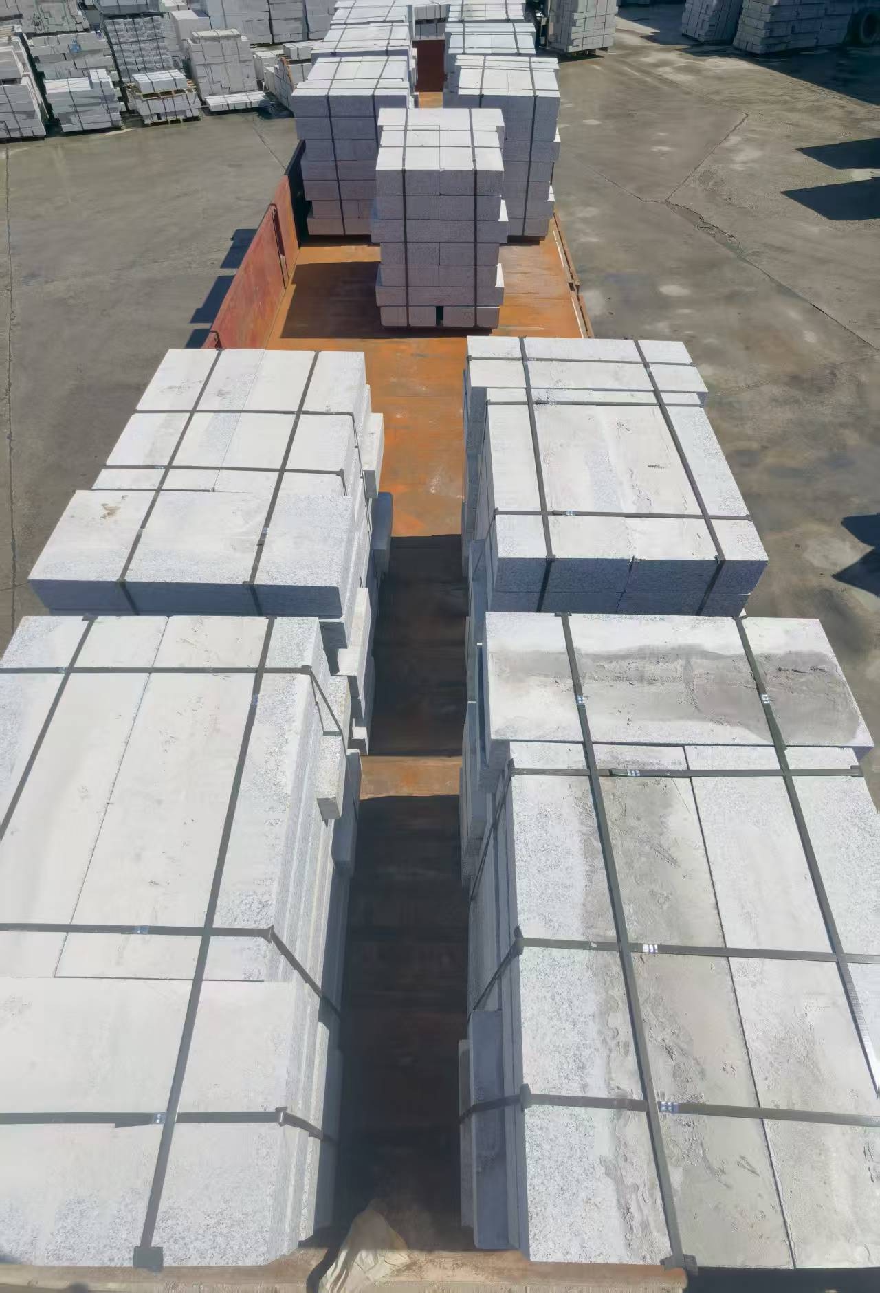 漯河 路沿石装车出货