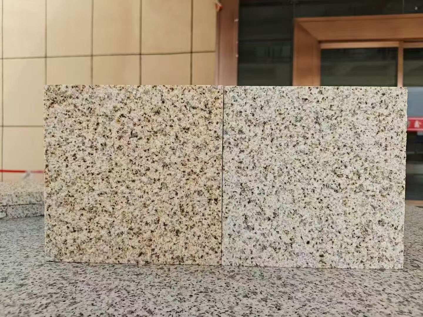 漯河 黄金麻荔枝面，中黄与浅黄