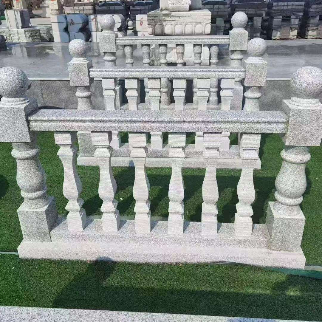 漯河 别墅石材栏杆特写