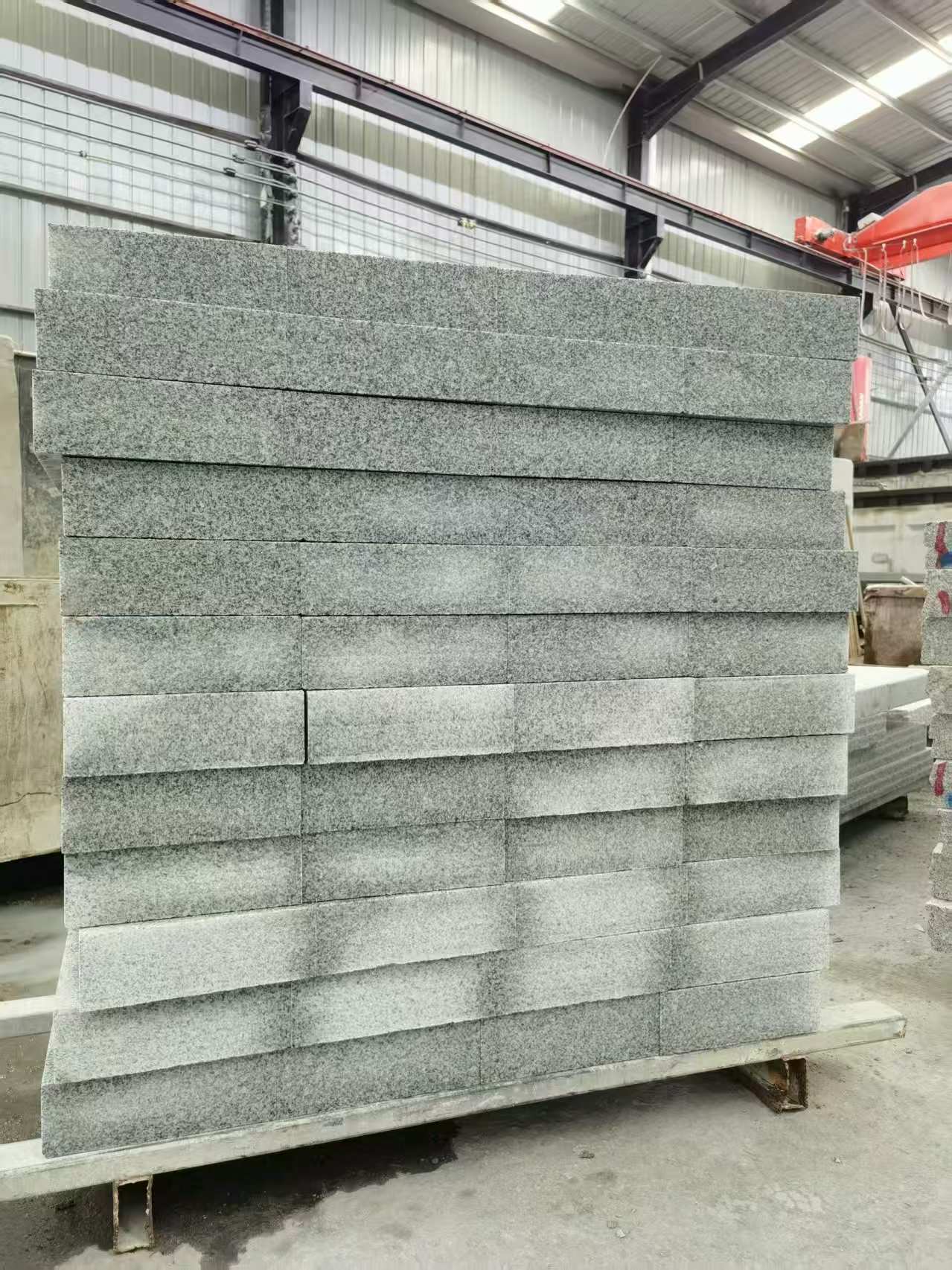 漯河 芝麻白10公分300*600广场地铺，A料定制，尺寸标准，厚薄均匀